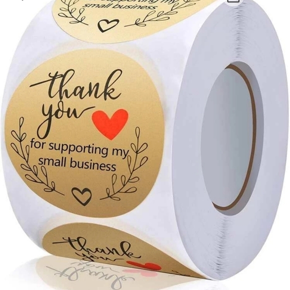 Other - Thank You ♡ for Supporting my Small Business Stickers
